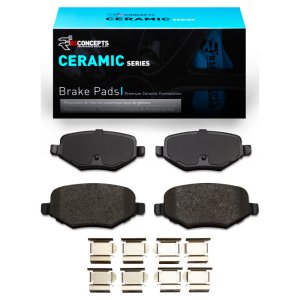 Lincoln MKT Brake Pads - Rear - R1 Concepts - Ceramic - `13-`16